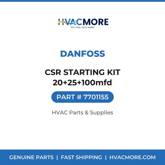 Danfoss CSR STARTING KIT 20+25+100mfd 7701155