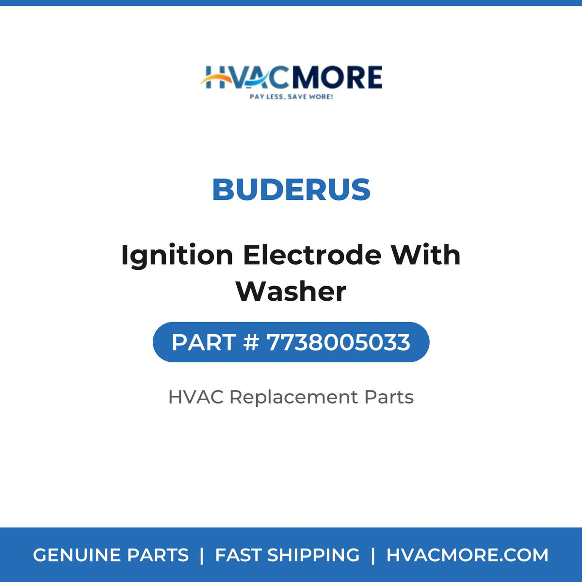 Buderus Ignition Electrode With Washer 7738005033