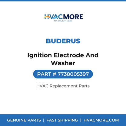 Buderus Ignition Electrode And Washer 7738005397