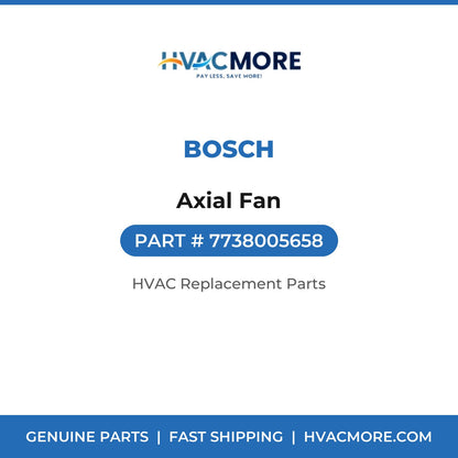 Bosch Axial Fan 7738005658