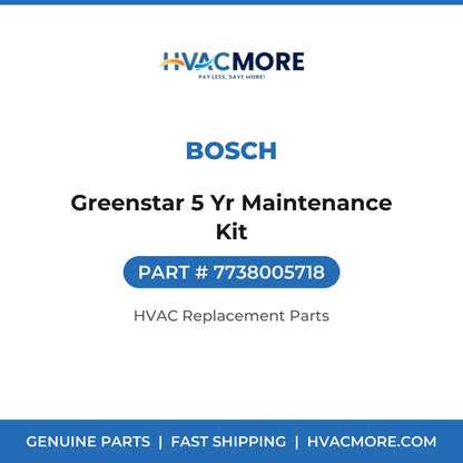 Bosch Greenstar 5 Yr Maintenance Kit 7738005718