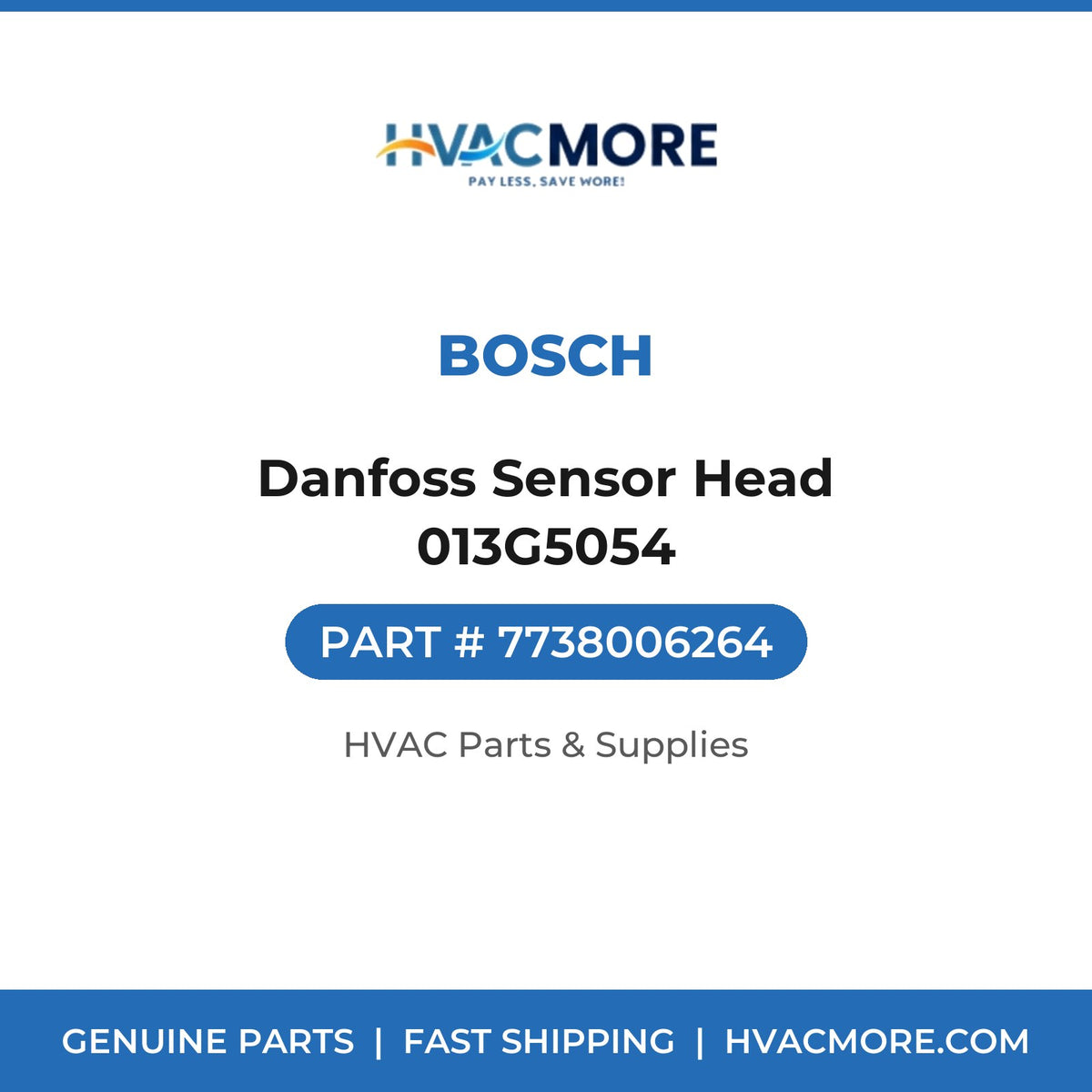 Bosch Danfoss Sensor Head 013G5054 7738006264