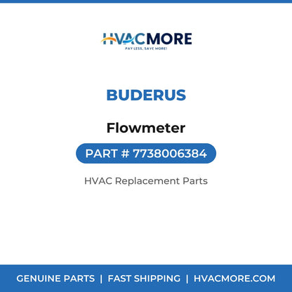 Buderus Flowmeter 7738006384