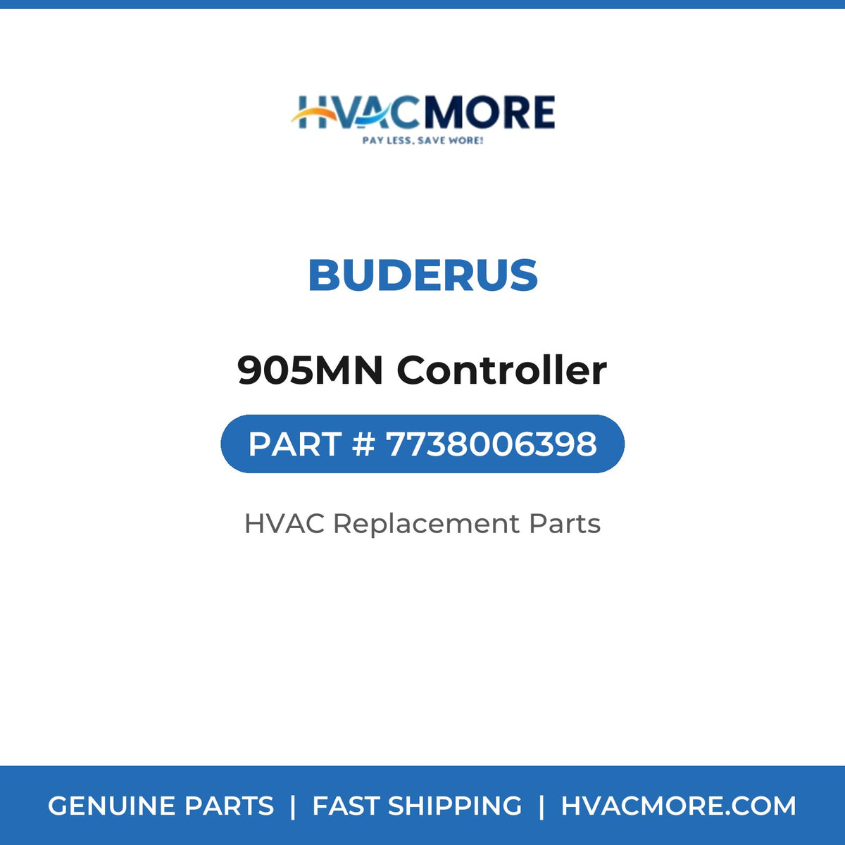Buderus 905MN Controller 7738006398