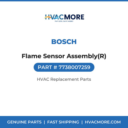 Bosch Flame Sensor Assembly(R) 7738007259