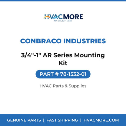 Conbraco Industries 3/4"-1" AR Series Mounting Kit 78-1532-01