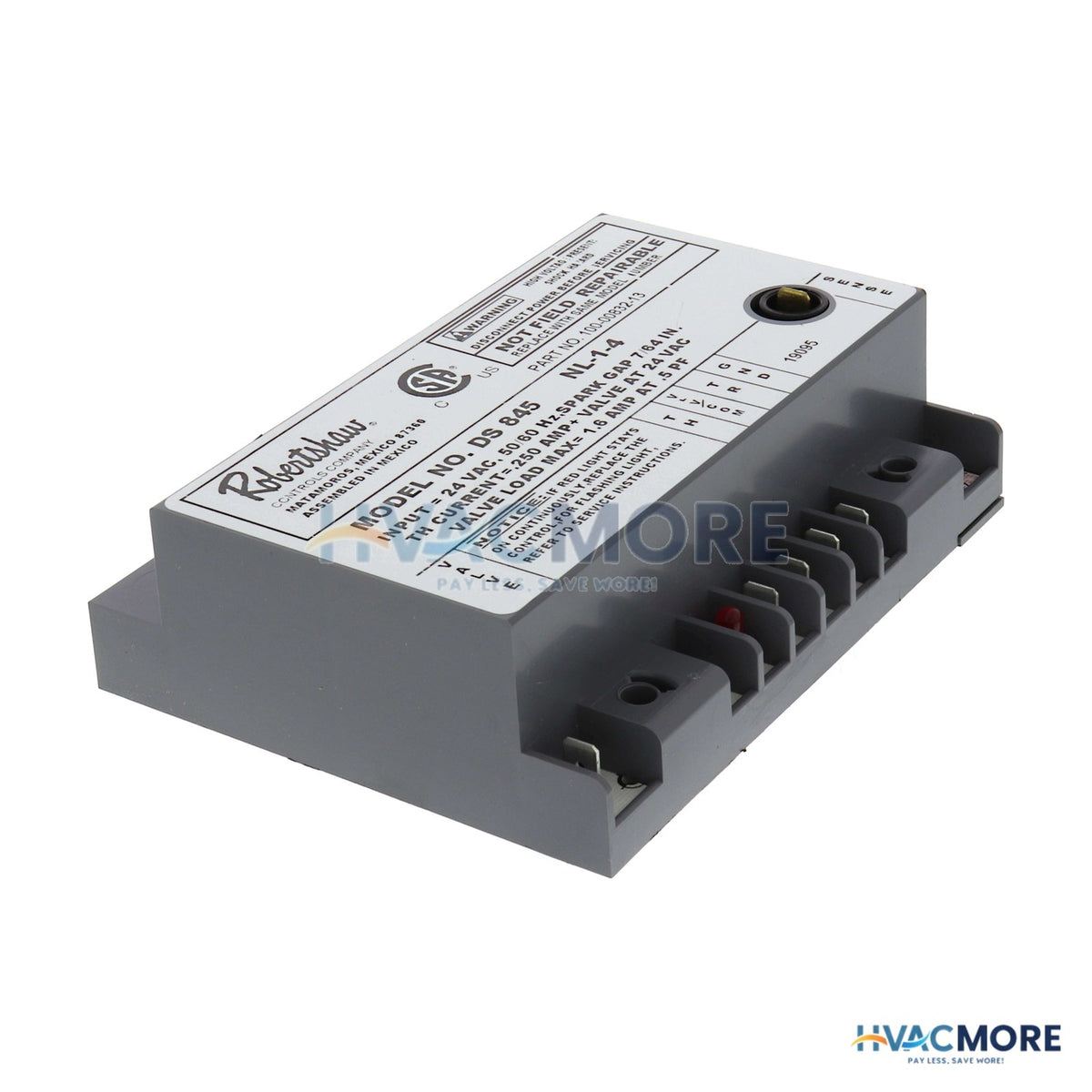 Robertshaw Direct Spark Ignition Control, NO prepurge 780-502