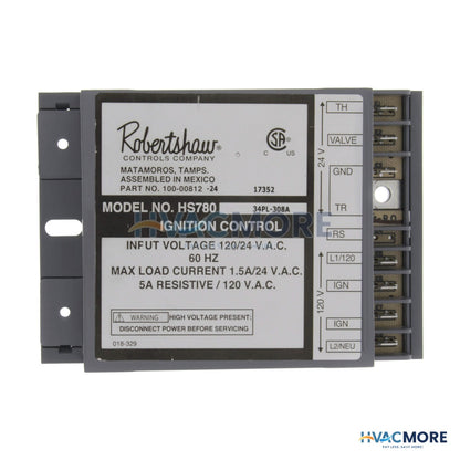Robertshaw Hot Surface Ignition Module W/ 34 Sec. Prepurge 780-783