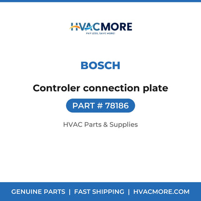 Bosch Controler connection plate 78186