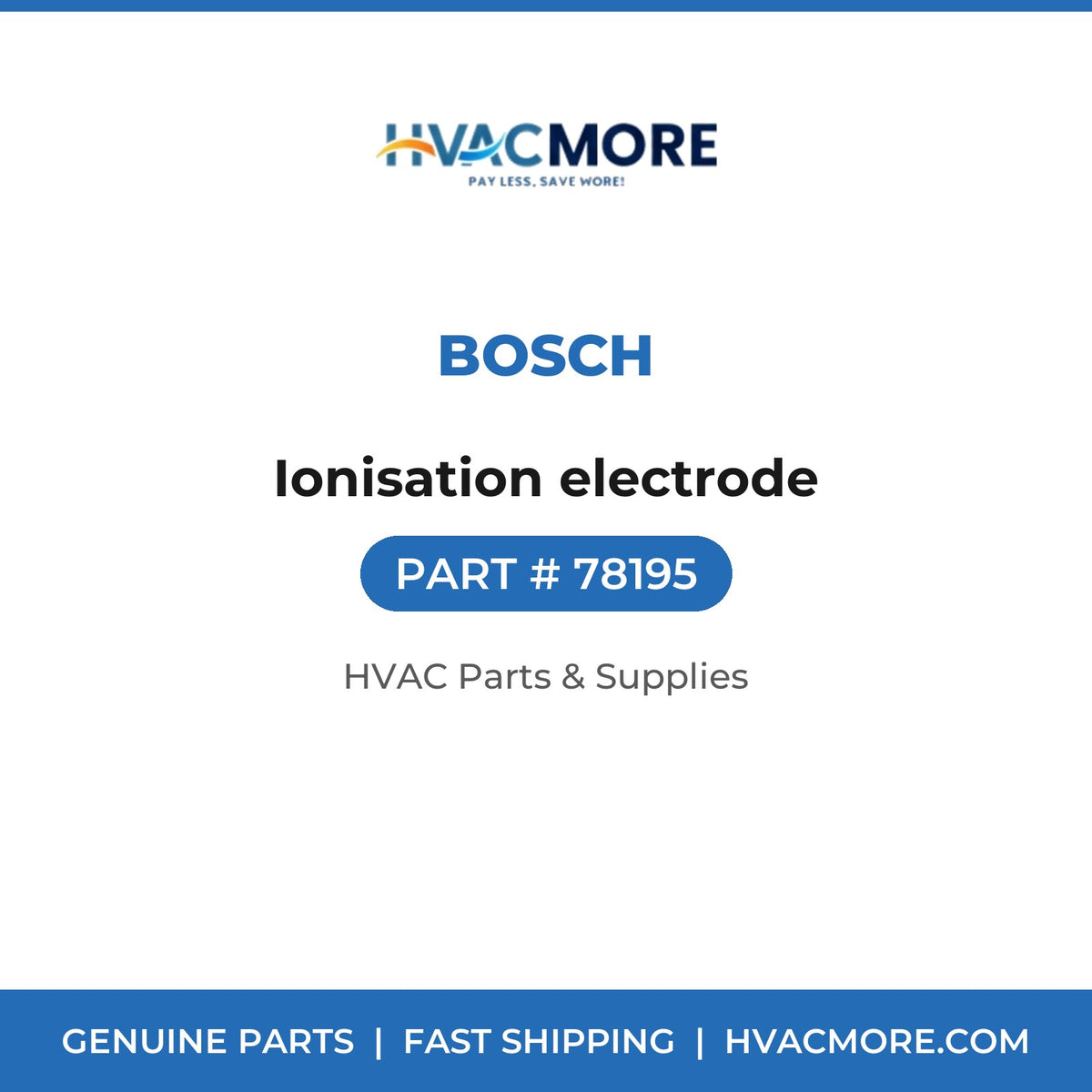 Bosch Ionisation electrode 78195