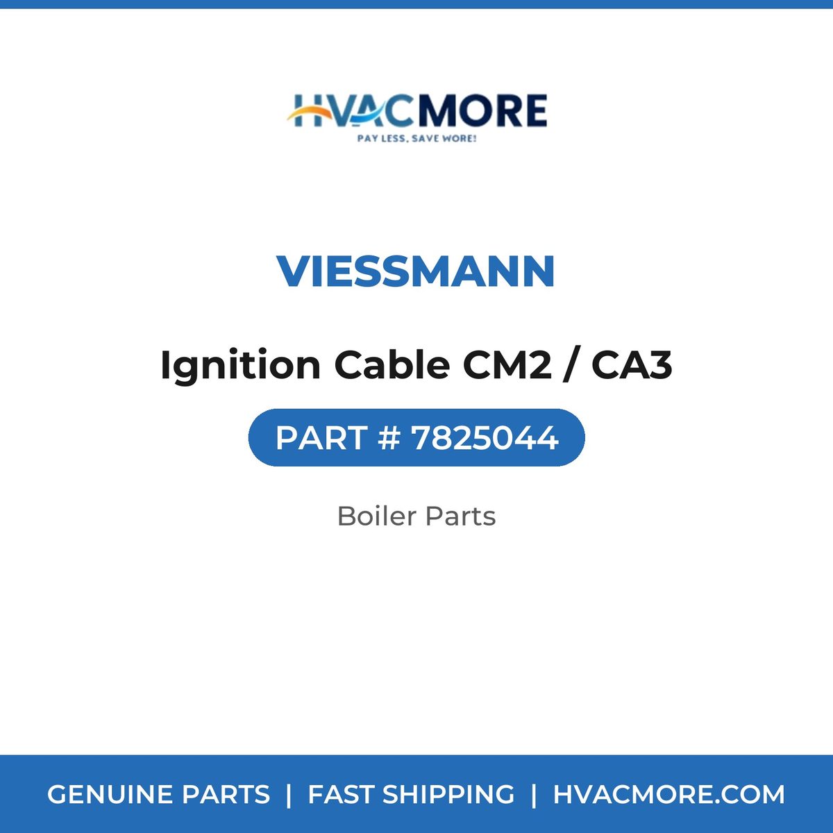 Viessmann Ignition Cable CM2 / CA3 7825044