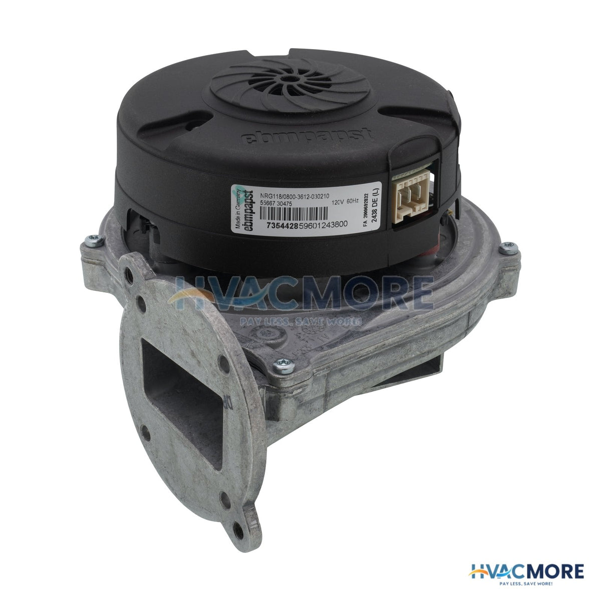 Viessmann Radial Fan NRG118-CVI, 120/1/60 7831369