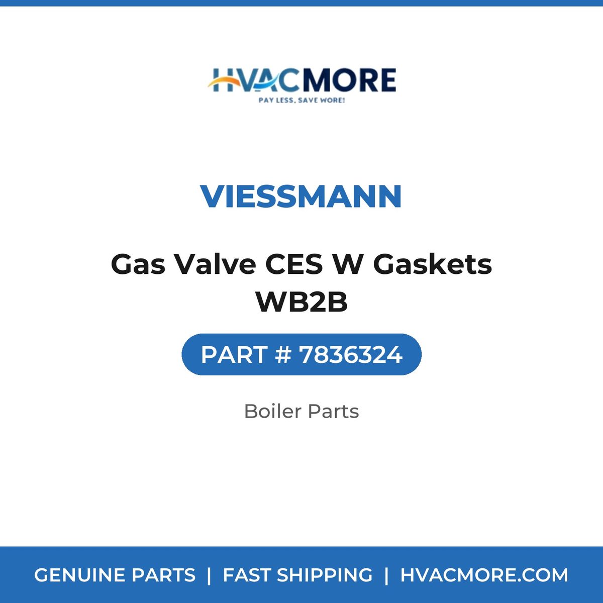 Viessmann Gas Valve CES W Gaskets WB2B 7836324