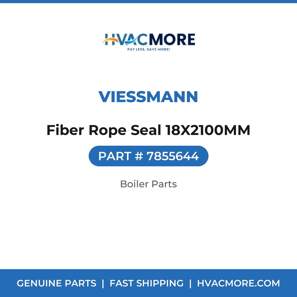 Viessmann Fiber Rope Seal 18X2100MM 7855644