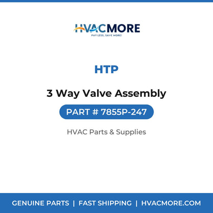 HTP 3 Way Valve Assembly 7855P-247