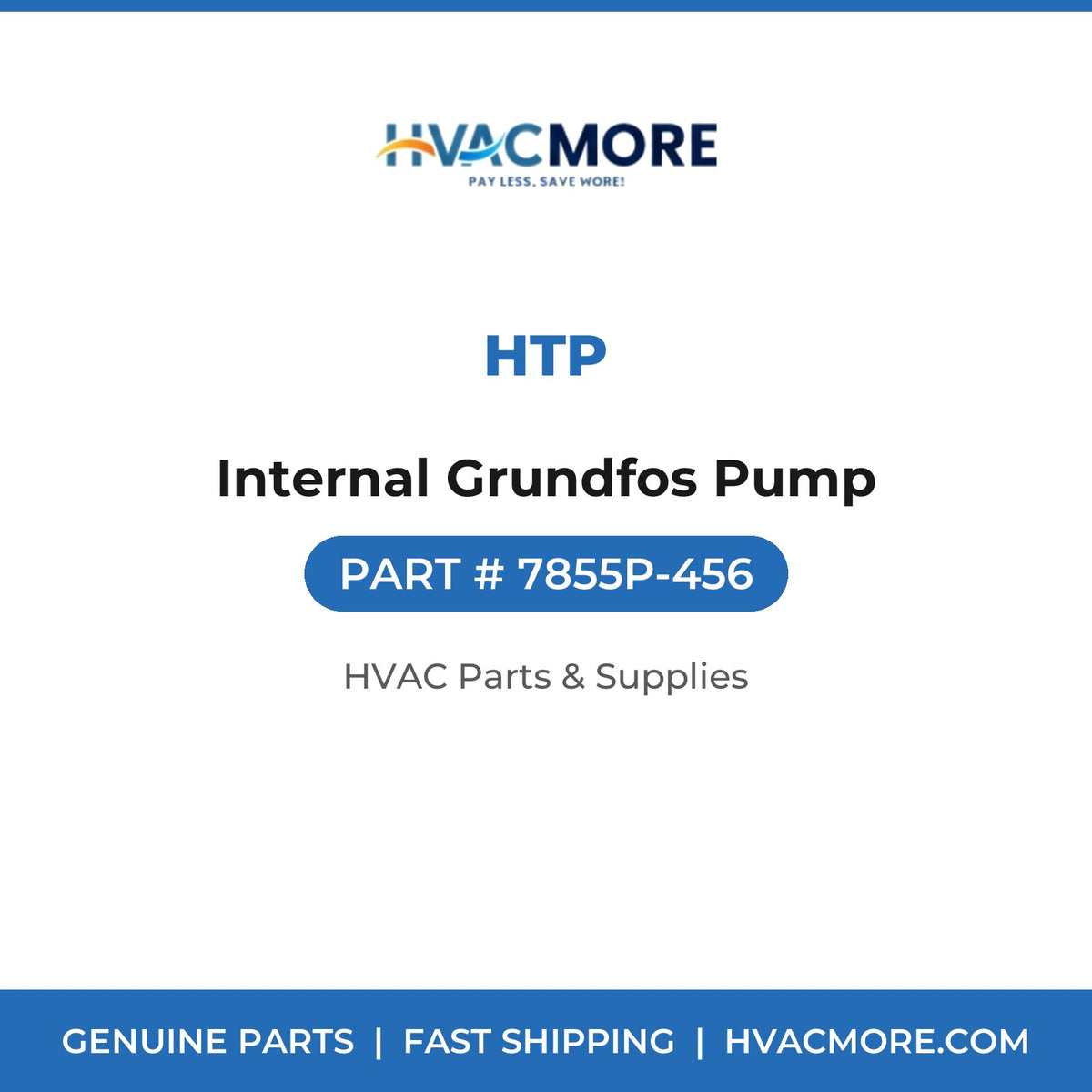 HTP Internal Grundfos Pump 7855P-456