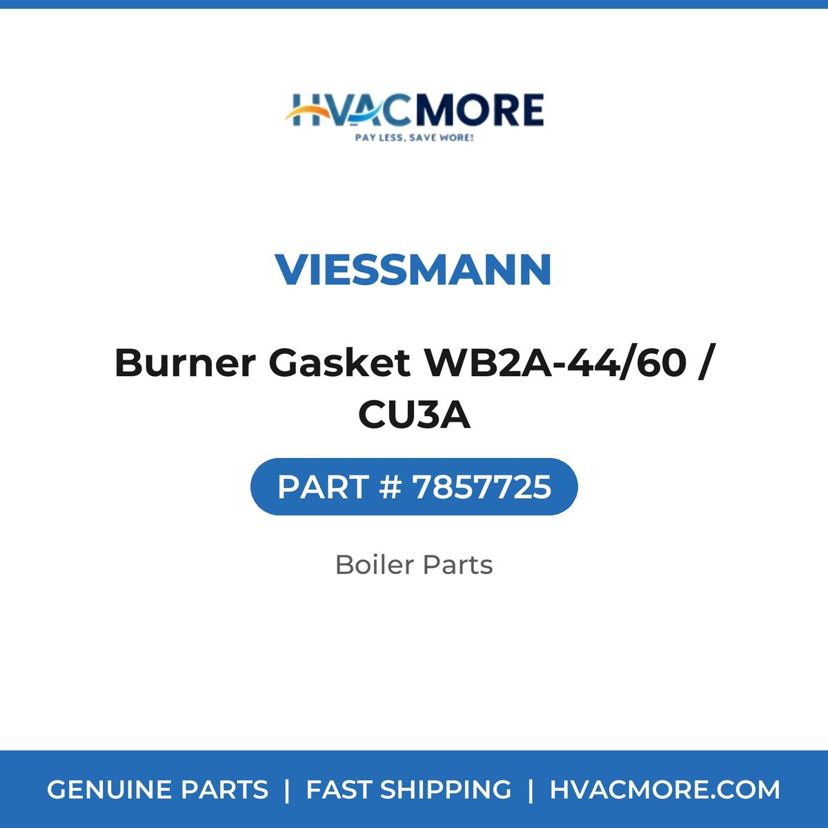 Viessmann Burner Gasket WB2A-44/60 / CU3A 7857725