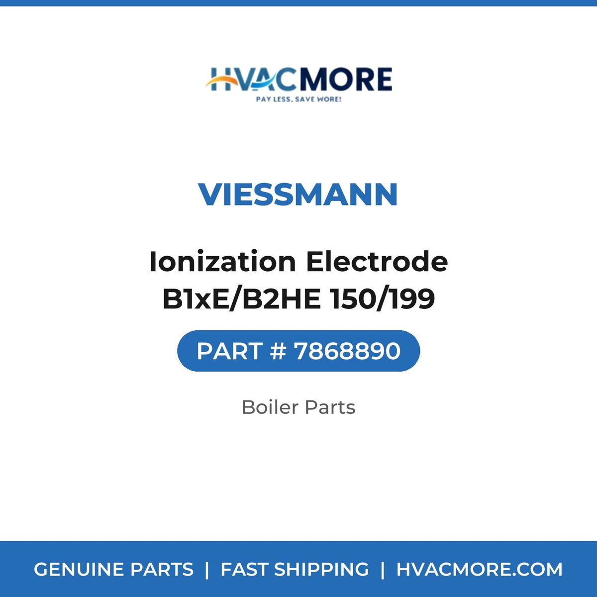 Viessmann Ionization Electrode B1xE/B2HE 150/199 7868890