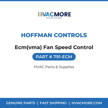 Hoffman Controls Ecm(vma) Fan Speed Control 791-ECM