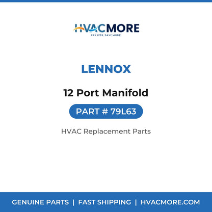 Lennox 12 Port Manifold 79L63