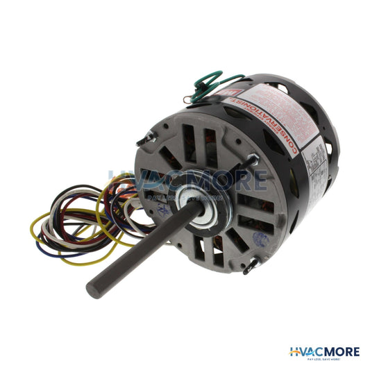 Century 5-5/8" PSC Motor, 1/2 - 1/6 HP, 1075 RPM, Reversible (277V) 7FD6000A