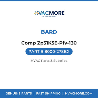 Bard Comp Zp31K5E-Pfv-130 8000-278BX