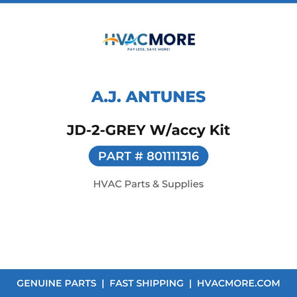 A.J. Antunes JD-2-GREY W/accy Kit 801111316