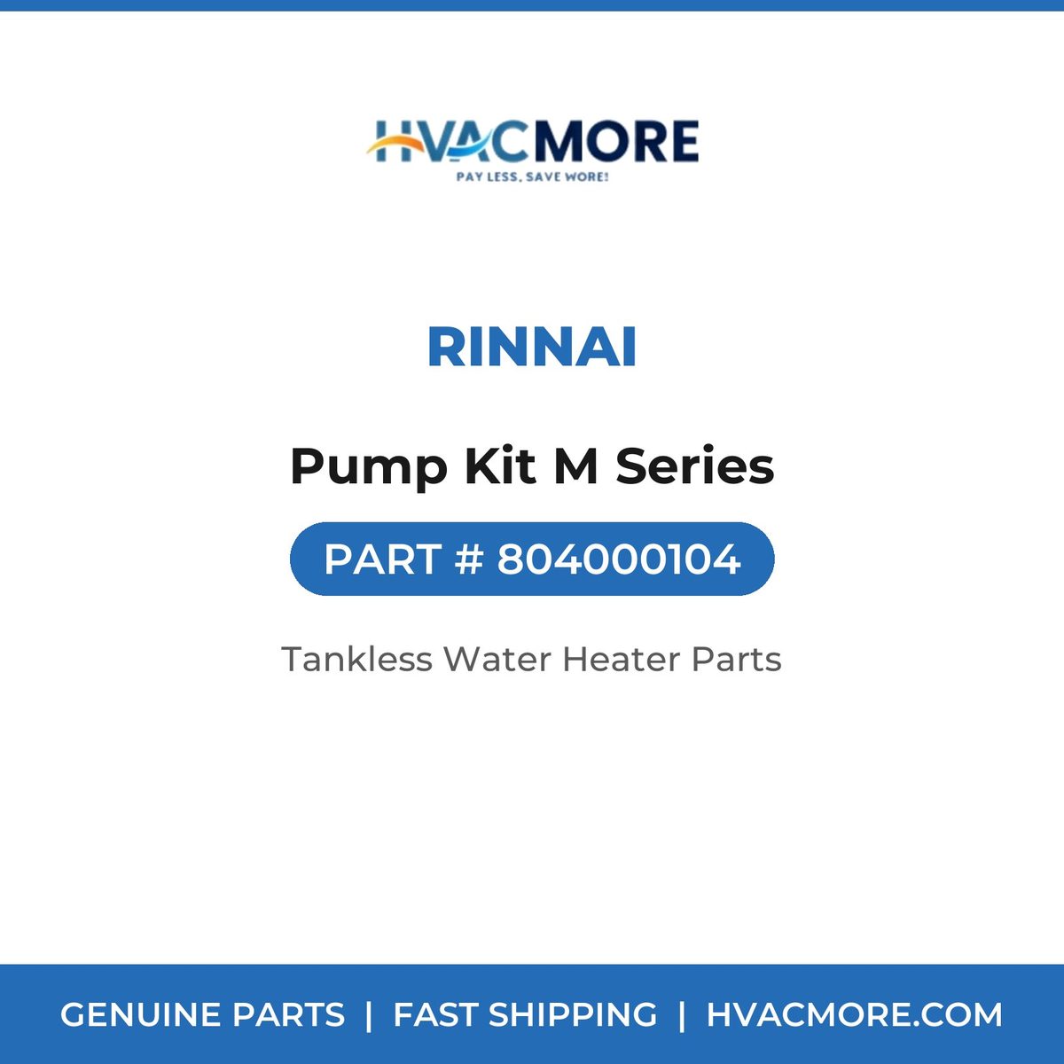 Rinnai Pump Kit M Series 804000104