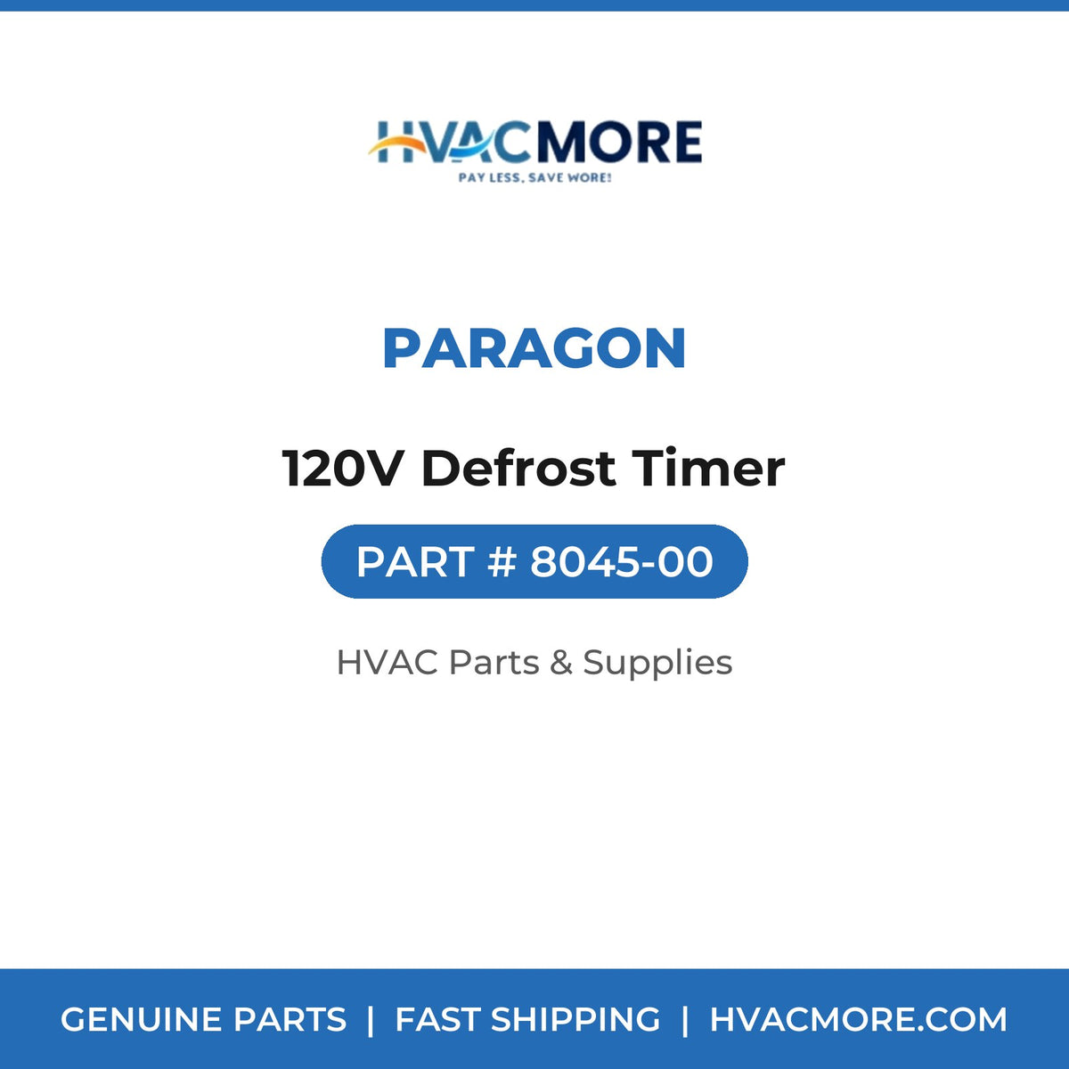 Paragon 120V Defrost Timer 8045-00