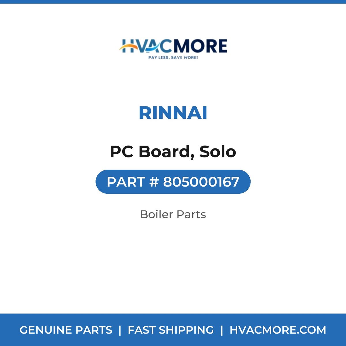Rinnai PC Board, Solo 805000167
