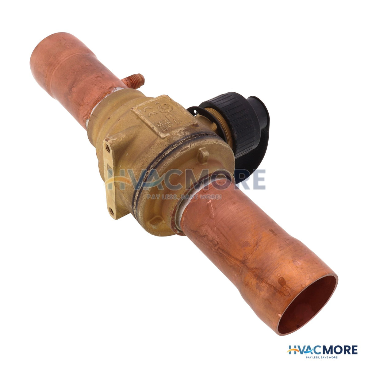 White Rodgers 1-5/8" ODF BVS Series Refrigeration Ball Valve W/ Access Valve (R-410A) 806762