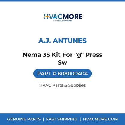 A.J. Antunes Nema 3S Kit For "g" Press Sw 808000404