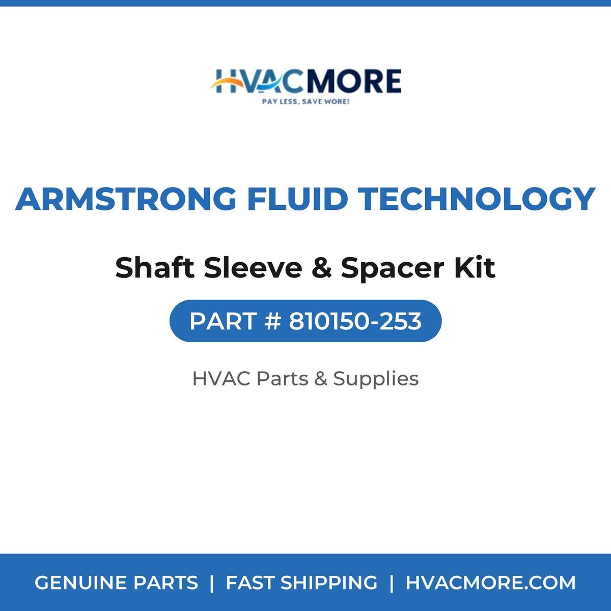 Armstrong Fluid Technology Shaft Sleeve & Spacer Kit 810150-253