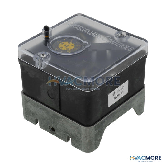 Antunes LGP-G 1/4" NPT Manual Reset SPDT Low Gas Pressure Switch, 1-20" W.C. 8103116215
