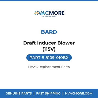Bard Draft Inducer Blower (115V) 8109-010BX