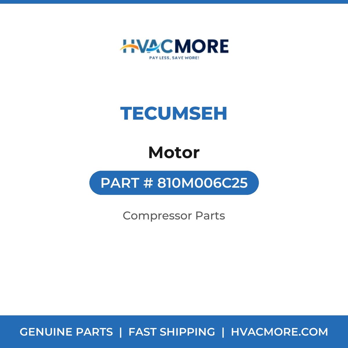 Tecumseh Motor 810M006C25