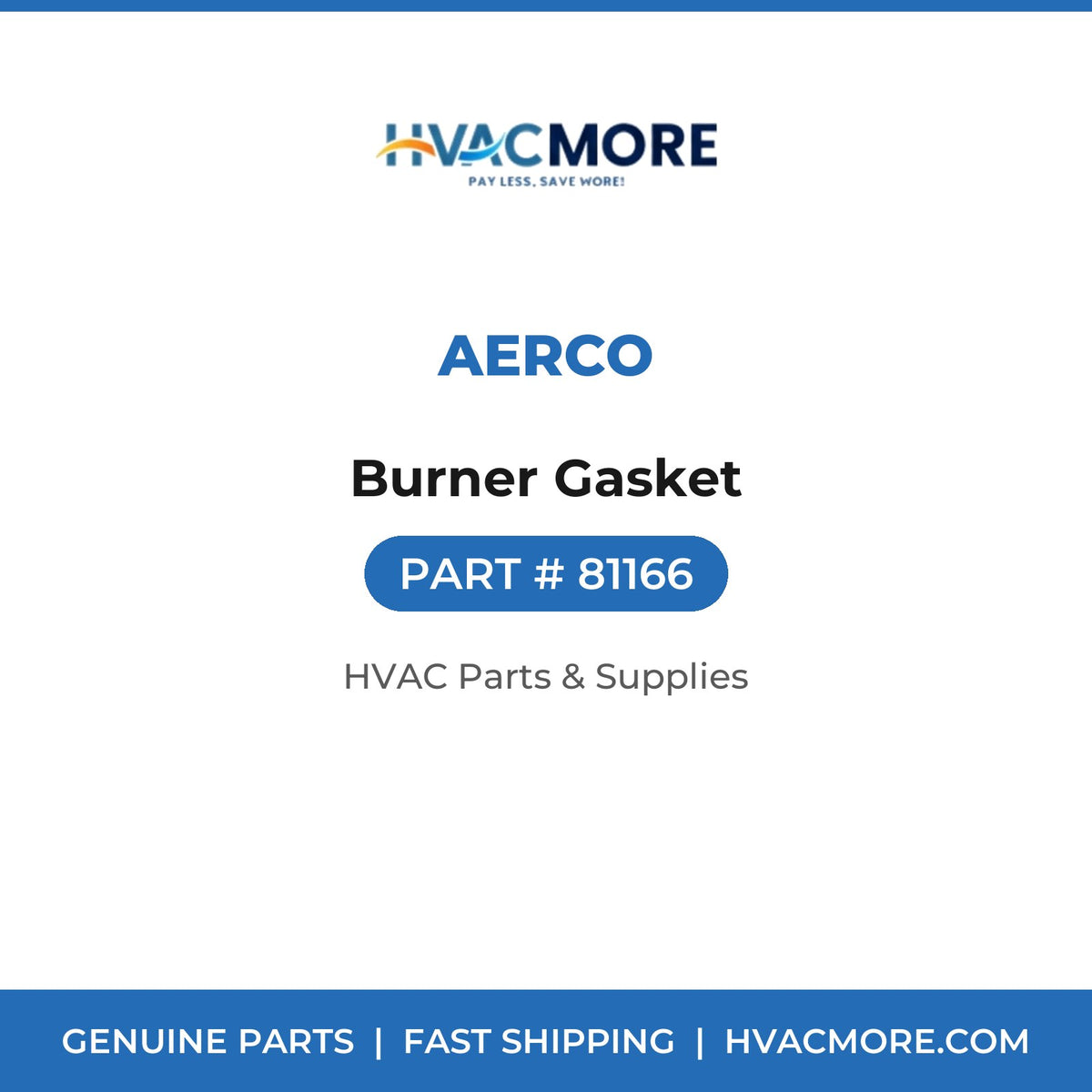 AERCO Burner Gasket 81166