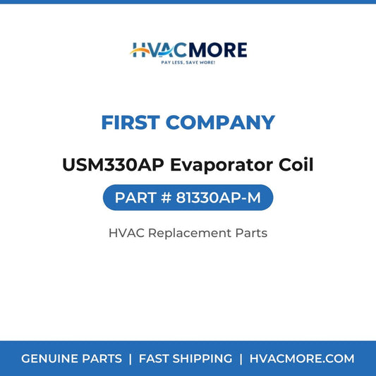 First Company USM330AP Evaporator Coil 81330AP-M