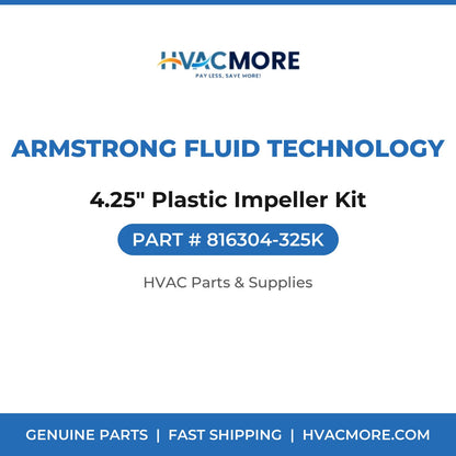 Armstrong Fluid Technology 4.25" Plastic Impeller Kit 816304-325K