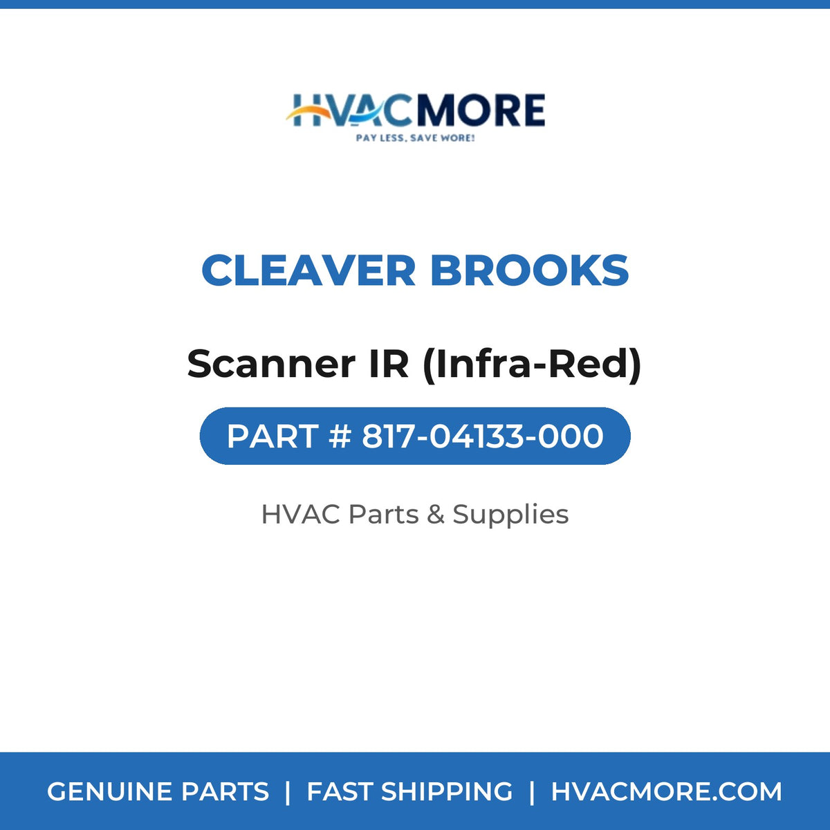 Cleaver Brooks Scanner IR (Infra-Red) 817-04133-000