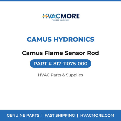 Camus Hydronics Camus Flame Sensor Rod 817-11075-000