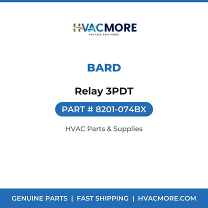 Bard Relay 3PDT 8201-074BX
