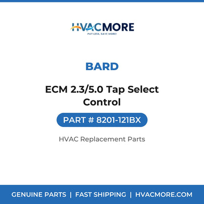 Bard ECM 2.3/5.0 Tap Select Control 8201-121BX