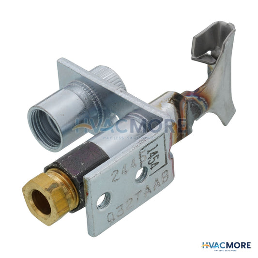 Burnham Honeywell Q327A1147 LP Standing Pilot Burner (1/4" Pilot Tube Fitting) 8236023