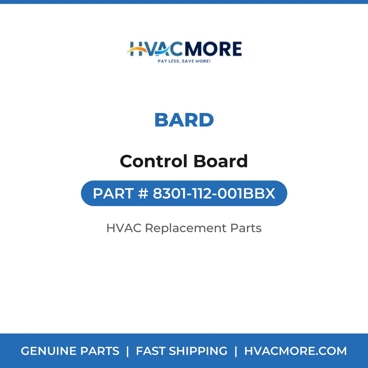 Bard Control Board 8301-112-001BBX