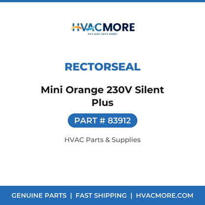 Rectorseal Mini Orange 230V Silent Plus 83912