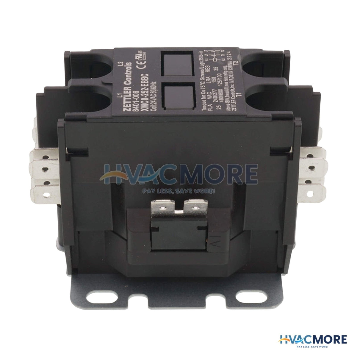 Bard 2-POLE, 20A Contactor (24V) 8401-006BX