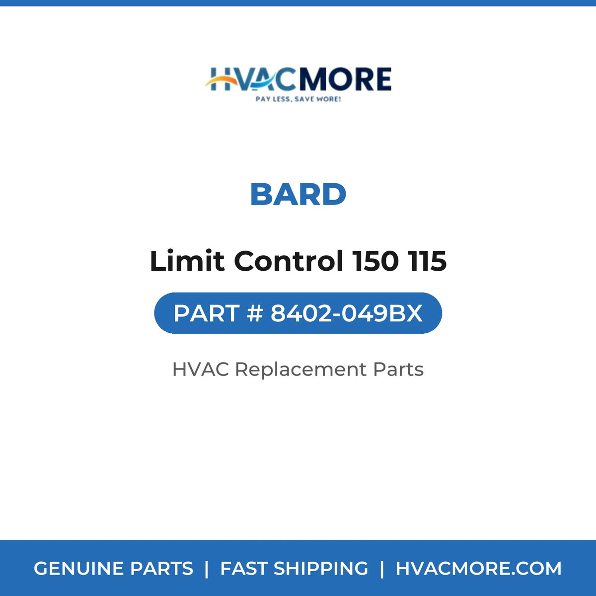 Bard Limit Control 150 115 8402-049BX