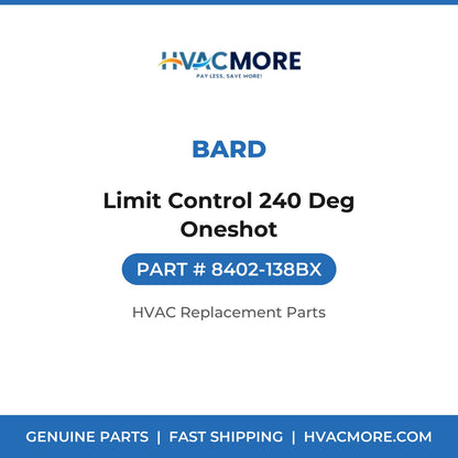 Bard Limit Control 240 Deg Oneshot 8402-138BX