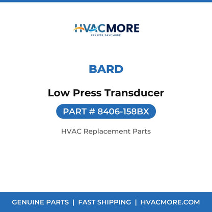 Bard Low Press Transducer 8406-158BX